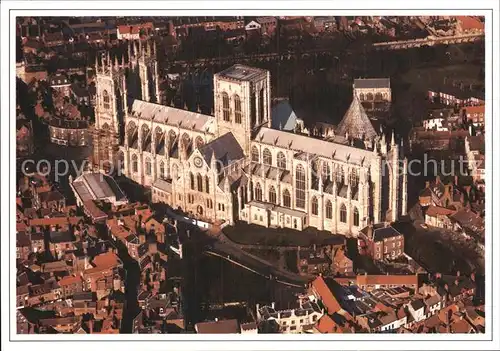 York UK Fliegeraufnahme Minster Kat. York