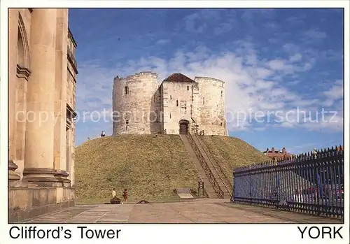 York UK Cliffords Tower Kat. York