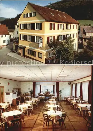 Bad Teinach Zavelstein Gasthaus Pension Metzgerei Lamm Kat. Bad Teinach Zavelstein