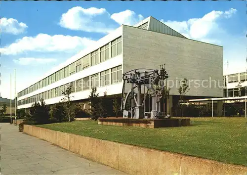 Bielefeld Ingenieurschule und erste Dampfmaschine  Kat. Bielefeld