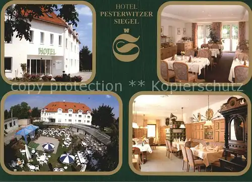 Pesterwitz Hotel Pesterwitzer Siegel Kat. Freital