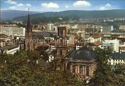 Saarbruecken Blick vom Triller Kat. Saarbruecken