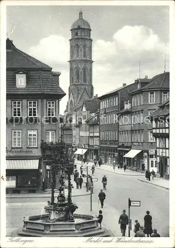 Goettingen Niedersachsen Marktplatz Kat. Goettingen