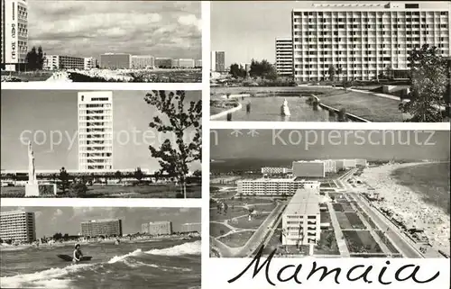 Mamaia Strand Hochhaus  Kat. Rumaenien