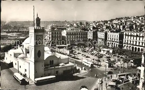 Alger Algerien Place Gourvernement Mosquee Djemaa Djedid 