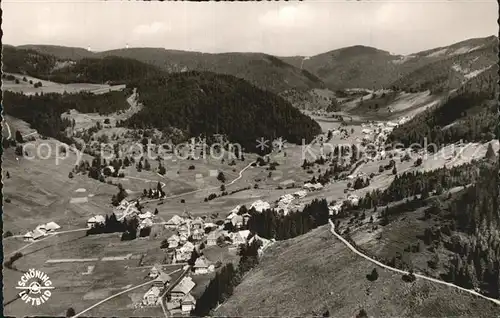 Menzenschwand Fliegeraufnahme Kat. St. Blasien