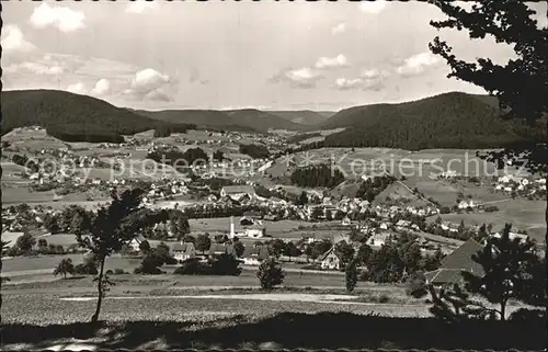 Baiersbronn Schwarzwald Ortsansicht  Kat. Baiersbronn