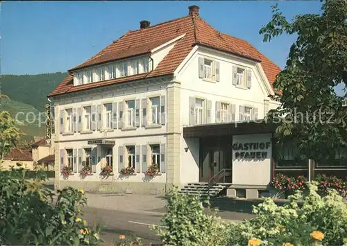 Oberkirch Baden Gasthof Pfauen  Kat. Oberkirch