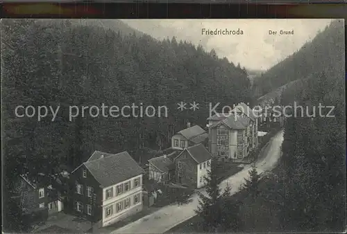 Friedrichroda Der Grund Kat. Friedrichroda