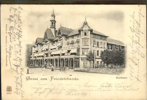 Friedrichroda Kurhaus Kat. Friedrichroda