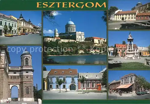 Esztergom Teilansichten  Kat. Esztergom