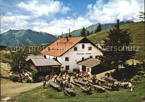 Vigiljoch Gasthaus Jocher Alpenpanorama Kat. Lana Meran