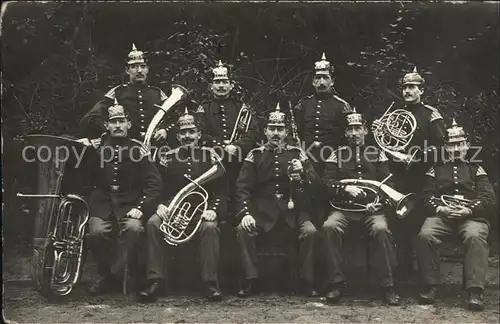 Regiment IR 113 Infanterie Musikanten Orchester WK1 Gruppenfoto 