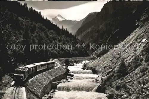 Visp Visp Zermattbahn Brunegghorn  Kat. Visp