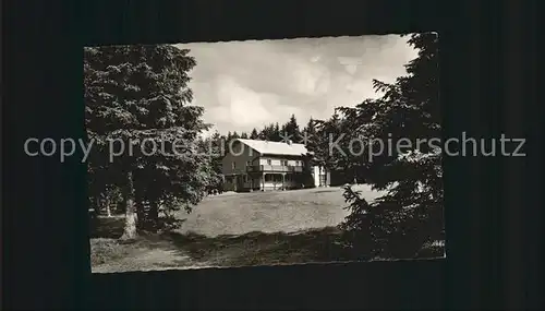 Furtwangen Naturfreundehaus Brend  Kat. Furtwangen im Schwarzwald