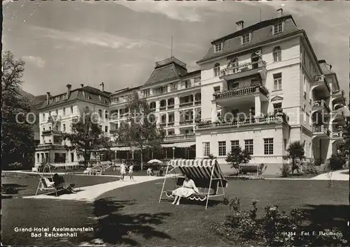 Bad Reichenhall Grand Hotel Axelmannstein  Kat. Bad Reichenhall