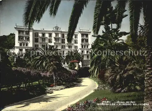 Bordighera Albergo Belvedere  Kat. Bordighera