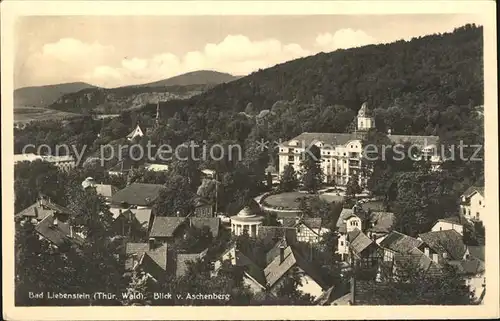 Bad Liebenstein Blick vom Aschenberg Kat. Bad Liebenstein