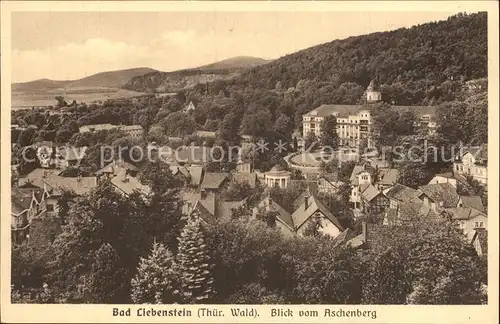 Bad Liebenstein Blick vom Aschenberg Kat. Bad Liebenstein