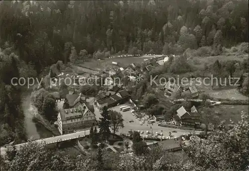 Treseburg Harz Teilansicht Kat. Treseburg