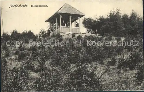 Friedrichroda Klinkenstein Kat. Friedrichroda