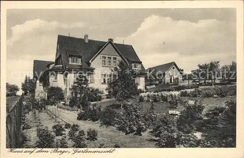 Hauteroda Erholungsheim Haus auf dem Berge  Kat. Hauteroda
