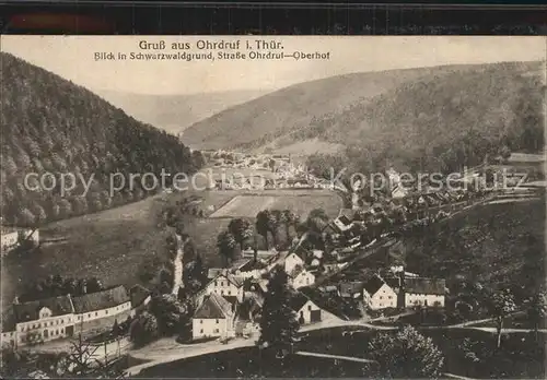 Ohrdruf Schwarzwaldgrund Strasse Ohrdruf  Kat. Ohrdruf