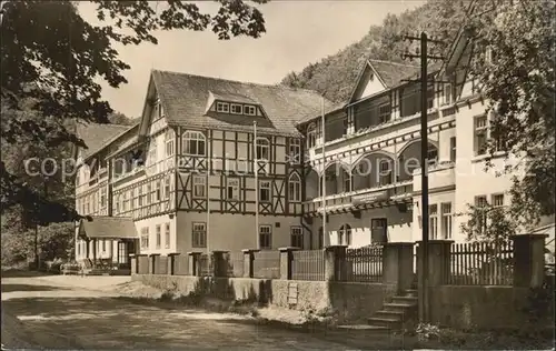 Bad Blankenburg Ferienheim Albert Haehne Kat. Bad Blankenburg