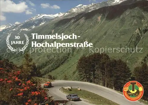 Timmelsjoch Hochalpenstrasse  Kat. Oesterreich