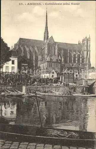 Amiens Cathedrale cote Nord Kat. Amiens