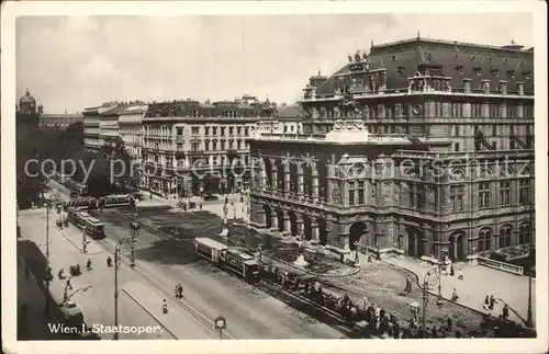 Wien Staatsoper Kat. Wien