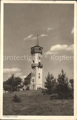 Oberweissbach Froebelturm  Kat. Oberweissbach