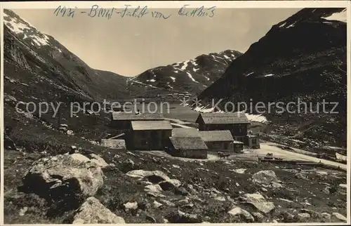 Oberalp Pass Teilansicht  Kat. Oberalp