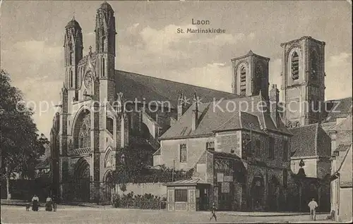 Laon Aisne Sankt Martinskirche Kat. Laon