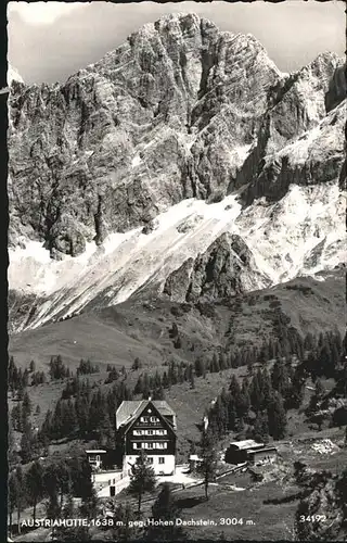 Austriahuette Hohen Dachstein Kat. Ramsau Dachstein