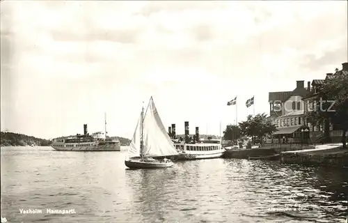 Vaxholm Hamnparti Kat. Vaxholm