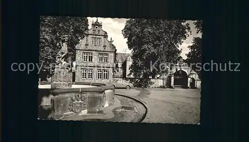 Friedberg Hessen Georgsbrunnen Schloss Kat. Friedberg (Hessen)