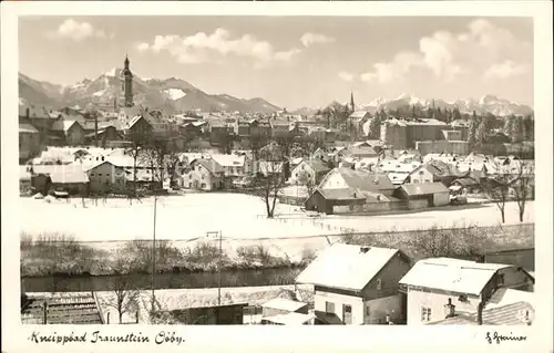 Traunstein Oberbayern Kneipbad Kat. Traunstein