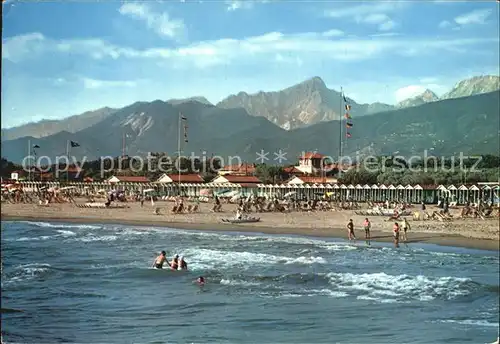 Forte dei Marmi Strand Kat. Italien