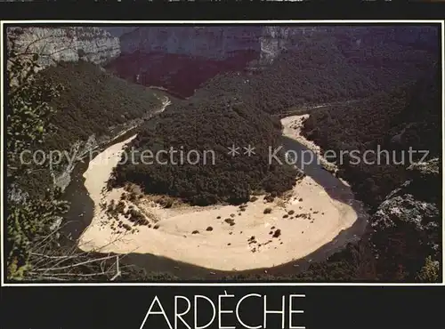 Vallon Pont d Arc Gorges Ardeche Kat. Vallon Pont d Arc