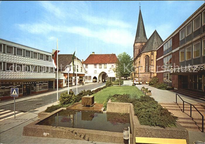 Lengerich Westfalen Rathausplatz Kat. Lengerich Nr. kt64905 - oldthing ...