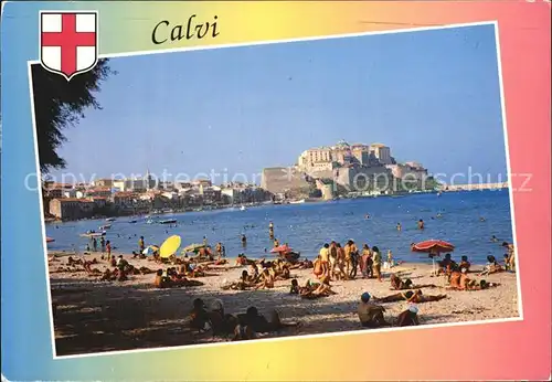 Calvi Strand Kat. Calvi