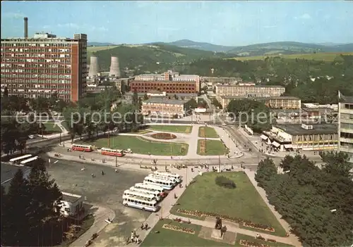 Gottwaldov Tschechien Namesti Prace administrativni budovou  Kat. Zlin