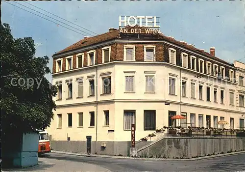 Wien Hotel an der Wien  Kat. Wien