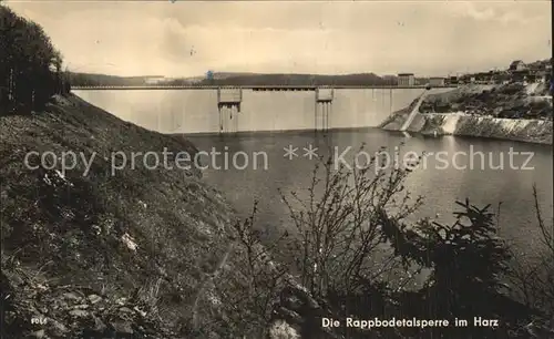 Rappbodetalsperre Panorama Kat. Hasselfelde