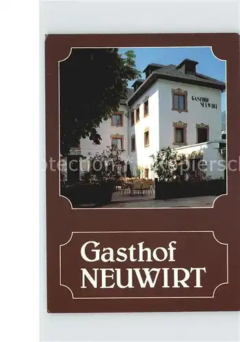 Lienz Tirol Gasthof Neuwirt Kat. Lienz