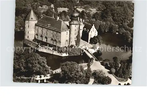 Gemen Schloss Fliegeraufnahme Kat. Borken