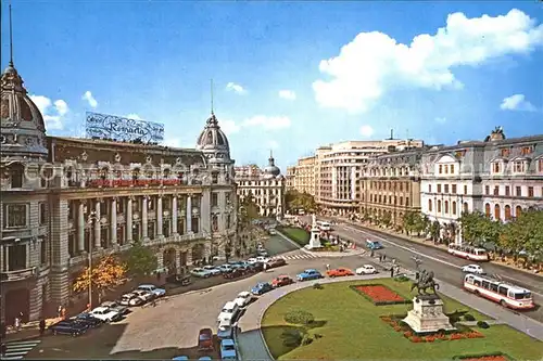 Bukarest Piata Universitatii Kat. Rumaenien