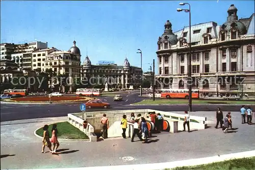 Bukarest Piata Universitatii Kat. Rumaenien