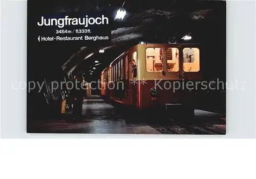 Jungfraubahn Jungfraujoch Station Kat. Jungfrau